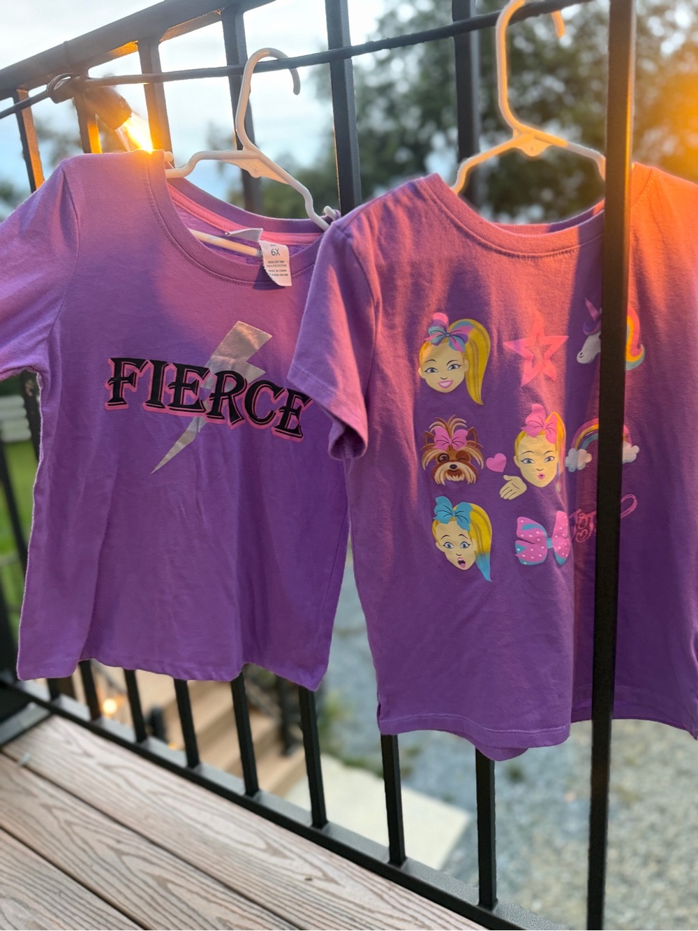 NICKELODEON | M 7/8 | Jojo Silva Unicorn Fierce Lightning Bolt Longsleeve Girls